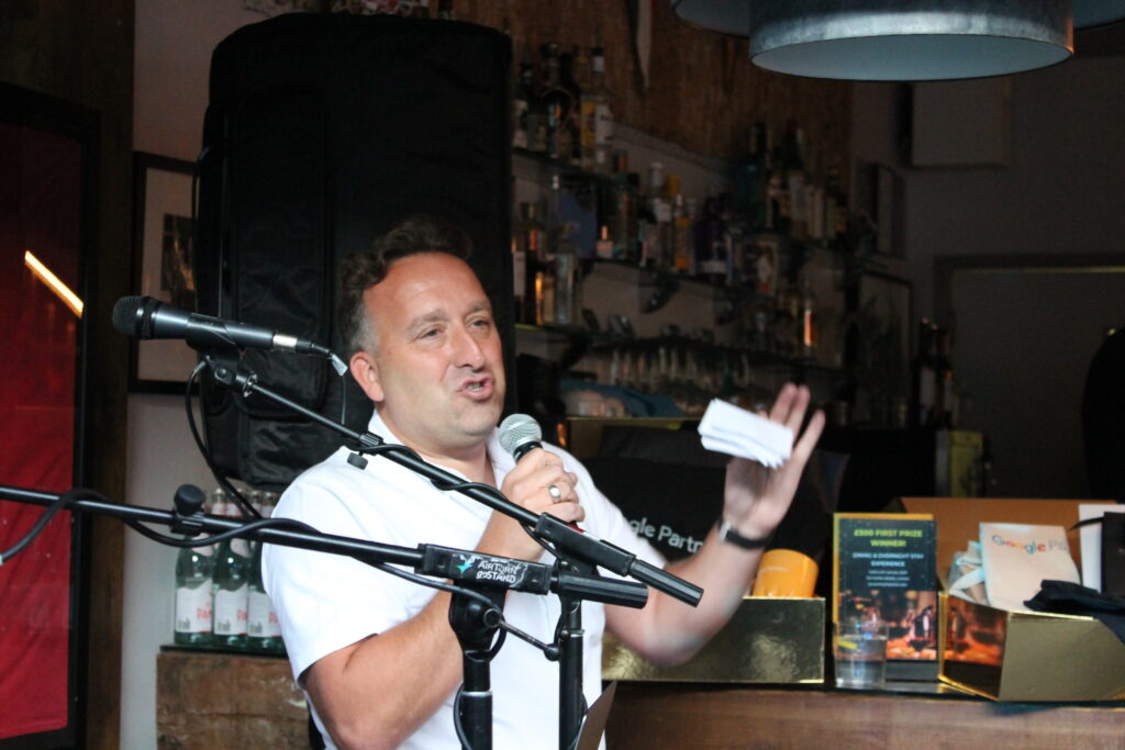 Miles at the topclick 20th Anniversary Party
