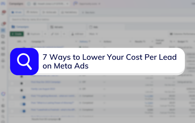 7 Ways to Lower Your Cost Per Lead on Meta Ads | topclick